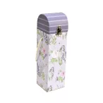 Cutie vin cu decor lavanda 33cm