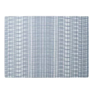 Placemat farfurie silicon 45cm albastru deschis