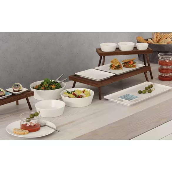 Platou rectangular 18x9cm Purity Square Bauscher