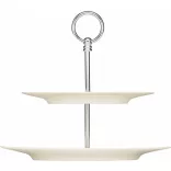 Suport prajituri rotund dublu 