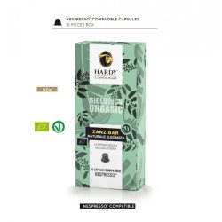   Cafea premium Zanzibar Organic, Hardy Caffe, 10 capsule Nespresso