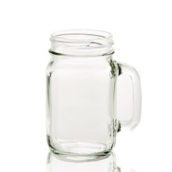 Pahar tip borcan cu maner 488ml Libbey Drinking Jars