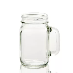 Pahar tip borcan cu maner 488ml Libbey Drinking Jars