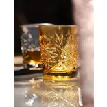 Pahar whisky DOF 355ml auriu topaz Libbey Hobstar