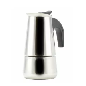 Cafetiera espresso din inox 2 portii