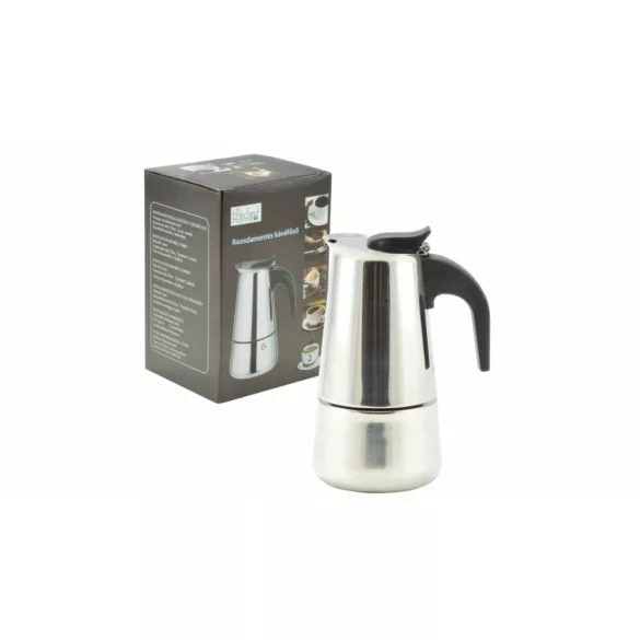 Cafetiera espresso din inox 2 portii