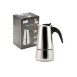 Cafetiera espresso din inox 4 portii