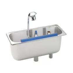   Chiuveta curatare cleste inghetata in blat cu dus reglabil 27cm