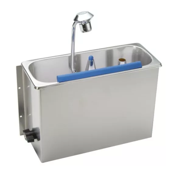 Chiuveta curatare cleste inghetata pe perete cu dus reglabil 30cm