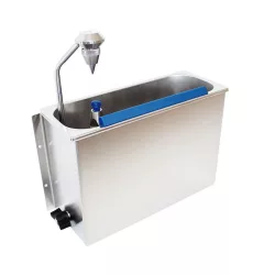 Chiuveta curatare cleste inghetata pe perete cu uscator 48cm