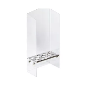 Suport cornete inghetata cu plexiglas transparent 11 orificii