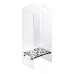   Suport cornete inghetata cu plexiglas transparent 18 orificii