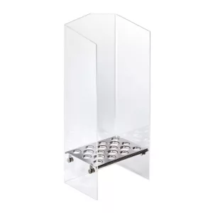 Suport cornete inghetata cu plexiglas transparent 18 orificii