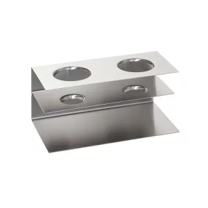 Suport inox Stockel 2 cornete mari de inghetata