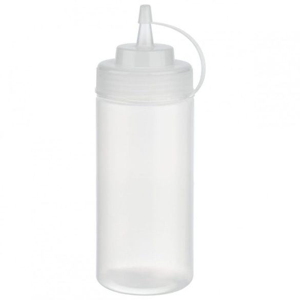 Set 6 flacon dozator flexibil 490ml Transparent