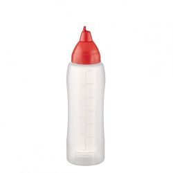 Flacon dozator flexibil 750ml capac rosu