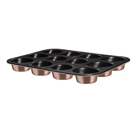 Forma briose 12buc Rose Gold Metallic