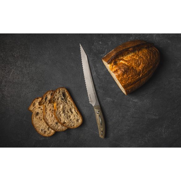 Cutit feliat zimtat 23cm Messermeister Carbon