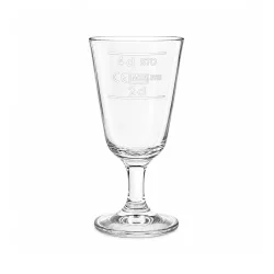 Pahar sticla gradat 20/40ml
