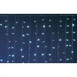 Perdea de lumini cu 600 LED-uri albe cu legare în serie