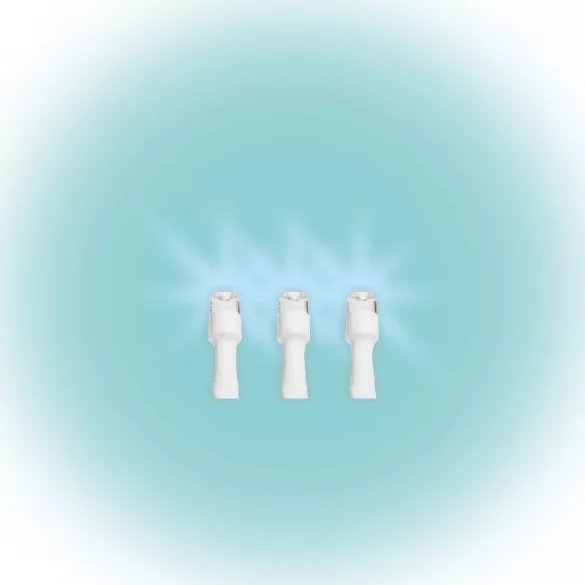 Perdea de lumini cu 600 LED-uri albe cu legare în serie