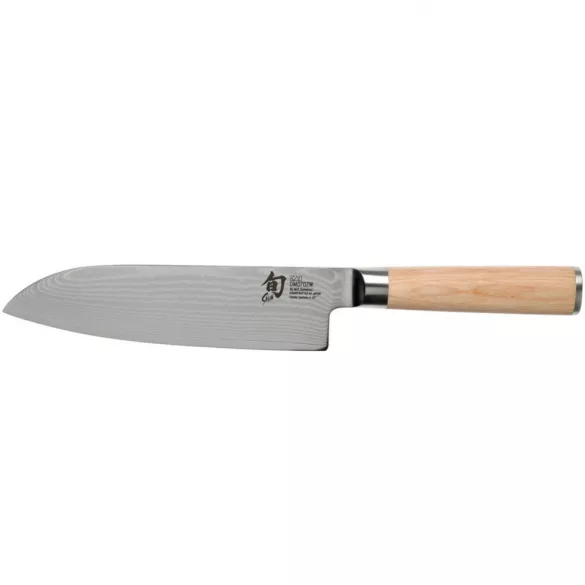Cutit Santoku 18cm Shun Classic White