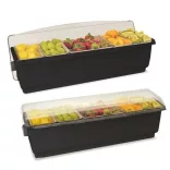 Organizator condimente cu 6 compartimente