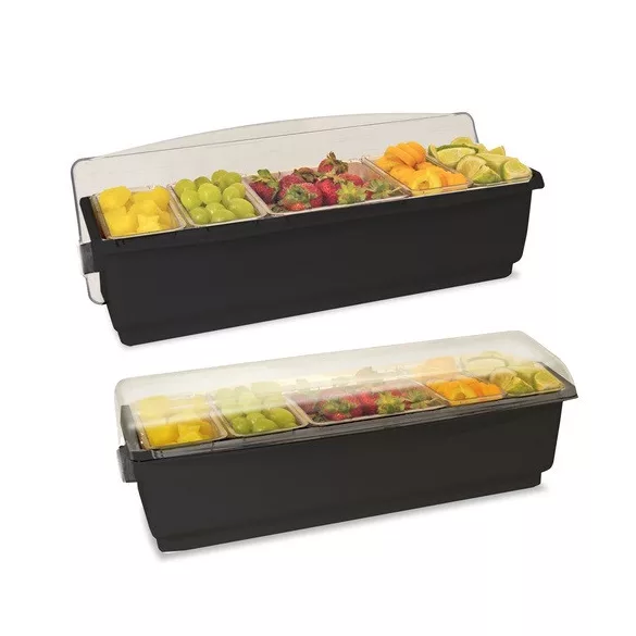Organizator condimente cu 6 compartimente