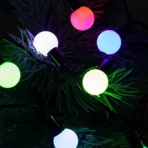Ghirlanda cu 50 LED-uri, 4,9m decor glob