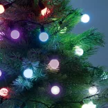 Ghirlanda cu 50 LED-uri, 4,9m decor glob