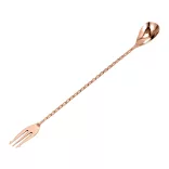 Lingura bar 30cm Trident cupru