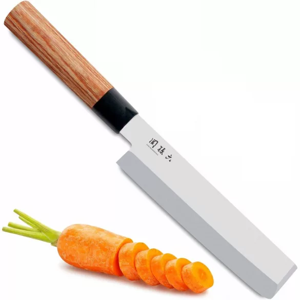 Cutit Nakiri 17cm Seki Magoroku Red Wood