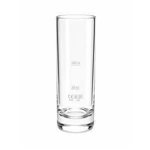 Pahar sticla gradat 50/100ml