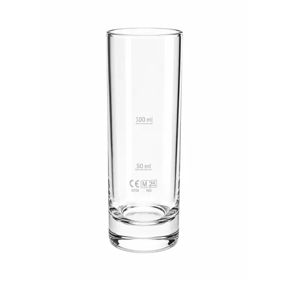 Pahar sticla gradat 50/100ml