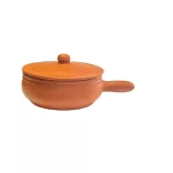 Vas ceramica termo 1 maner teracota mat 16cm