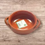 Vas ceramica termo 2 manere teracota mat 14cm