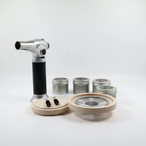 Set afumatoare din lemn pentru cocktail