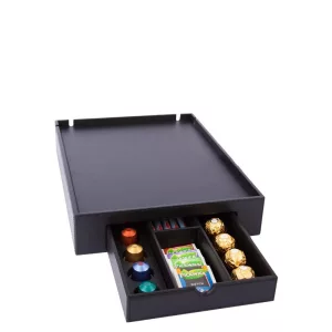 Tava+cutie pt capsule cafea