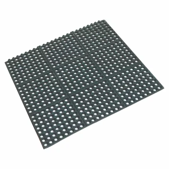 Covoras cauciuc de podea antiderapant 91x91cm