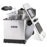 Friteuza cu temporizator 3l inox 2000W