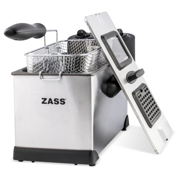 Friteuza cu temporizator 3l inox 2000W