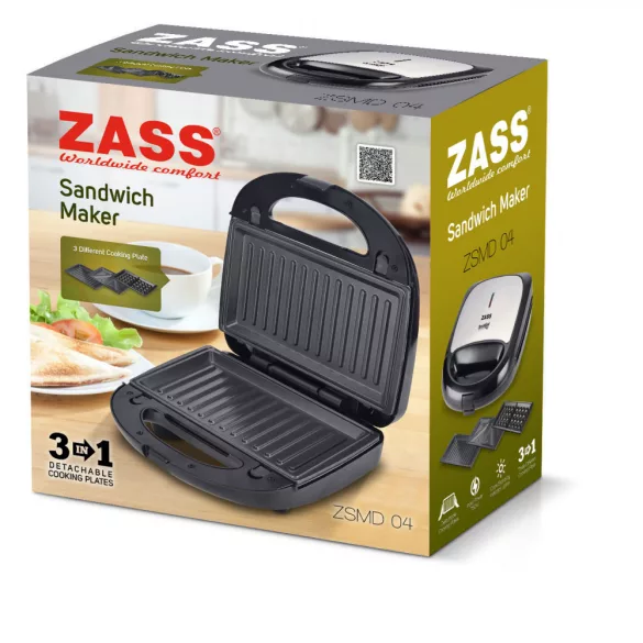 Sandwich maker multifunctional 3in1 750W