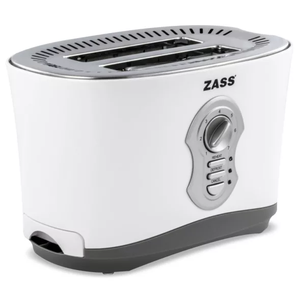 Prajitor de paine alb 2 fante 800W