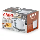 Prajitor de paine alb 2 fante 800W